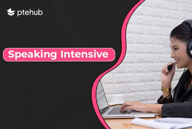 SPEAKING INTENSIVE