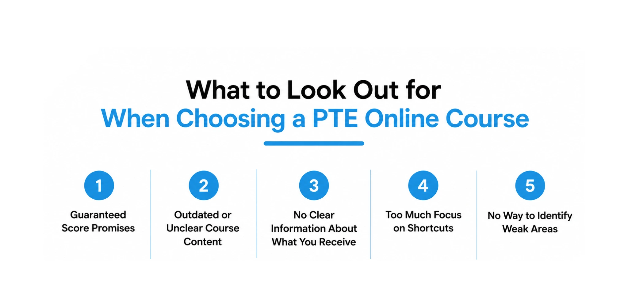 Student reviewing important factors before enrolling in a PTE online course
