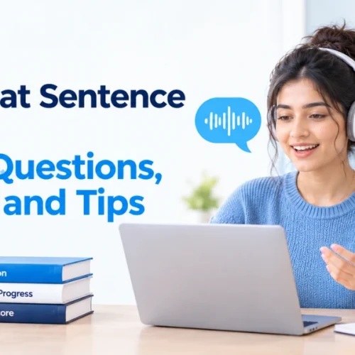 PTE Repeat Sentence Practice Sample Questions, Answers and Tips